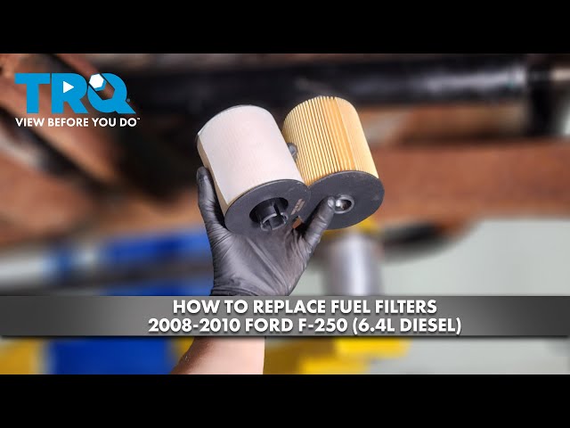 How to Change Fuel Filter on 2008 F250 Diesel: Easy Step-by-Step Guide