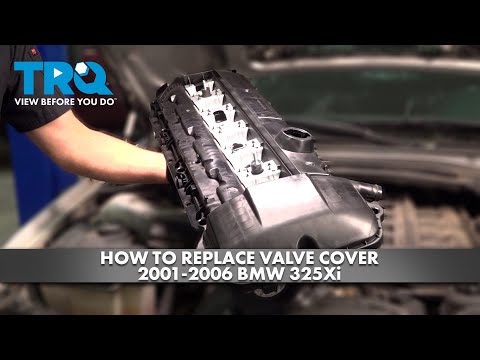 How to Replace Valve Cover 2001-2006 BMW 325Xi