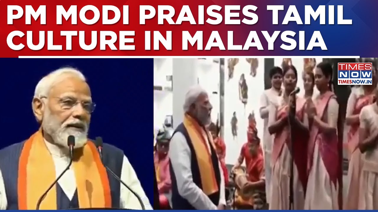Ahead TN Polls, PM Modi Highlights Tamil Culture Literature While Addressing Diaspora In Malaysia