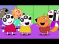 Peppa Pig Meets Peggi And Pandora Panda 🐷🐼 Peppa Pig Full Episodes | Family Kids Cartoons