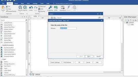 How to use WYSIWYG Web Builder With Flat Files (Simple Steps)