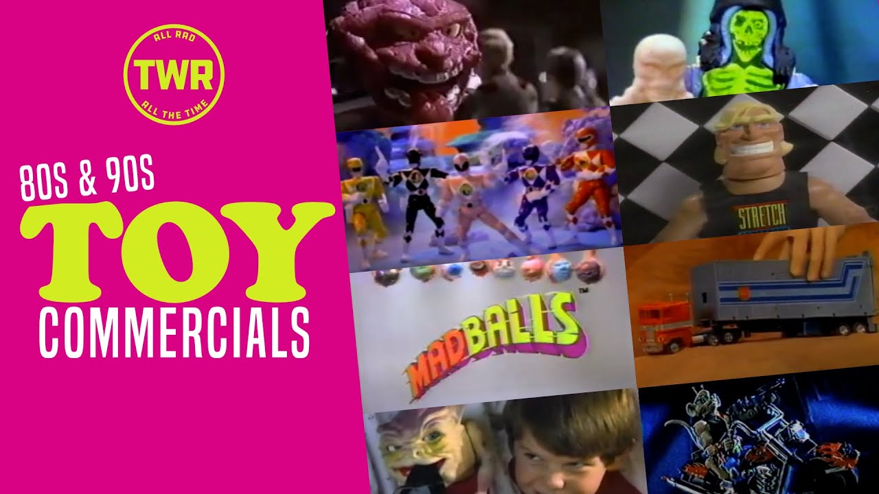 Raddest 80s & 90s Toy Commercials! Best Vintage TMNT, MOTU, WWF, Retro Ads & Classic Kids TV Adverts
