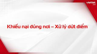 Các kênh khiếu nại chính thức của Viettel Post | Viettel Post #VTP screenshot 4