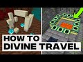 How to Divine Travel (Easy) [Minecraft Speedrunning]