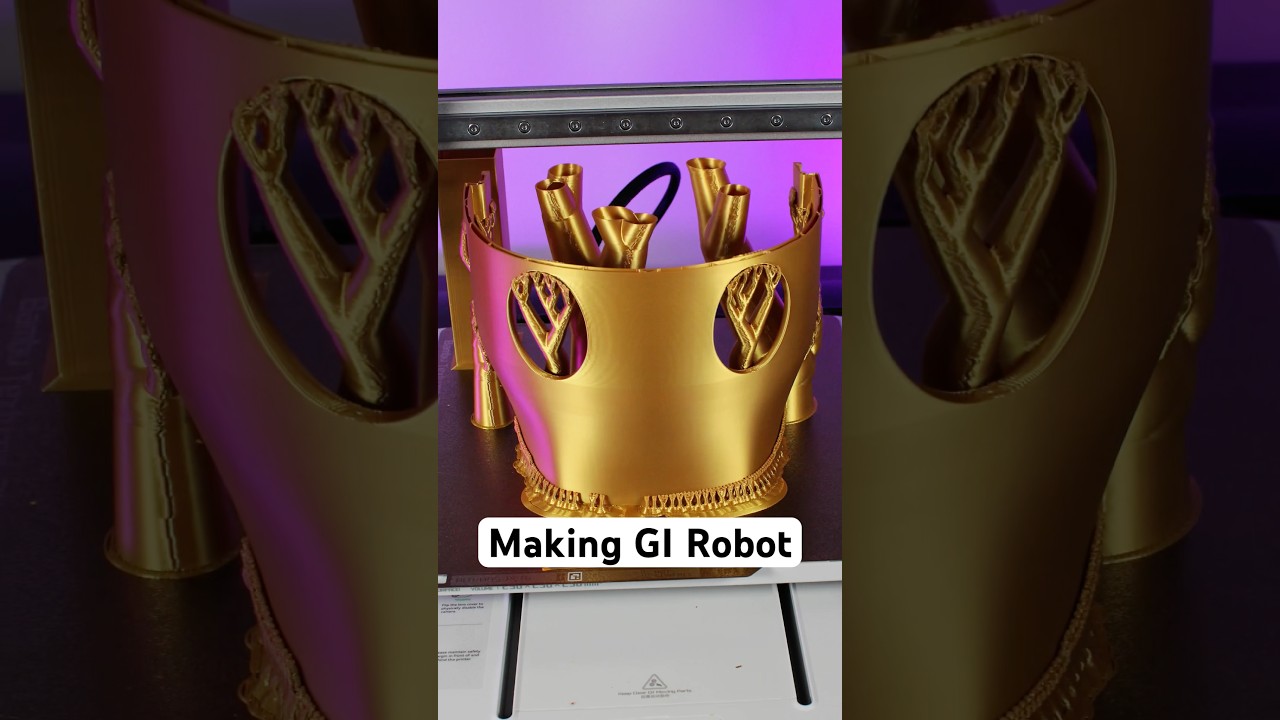 Making Gi Robot 3d printed