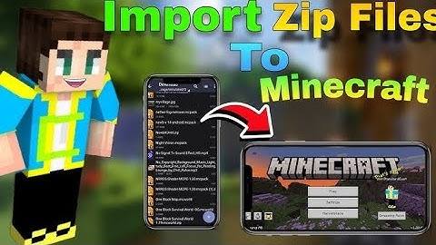 How to Import Mods/Zip file to Minecraft 1.21 🤩|