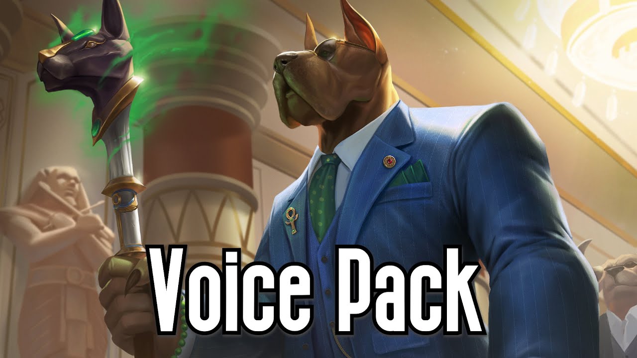 SMITE: Voice Pack - Business Dog Anubis - YouTube