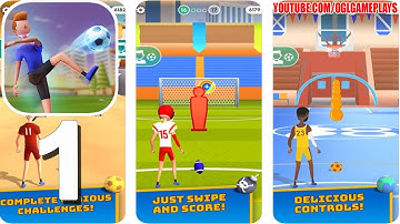 Flick Goal! (By Lion Studios) Gameplay Walkthrough Levels 1-40 (Android iOS)