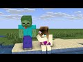 Monster School: Zombie Love Herobrine&#39;s Daughter - sad and funny story  Minecraft Animation