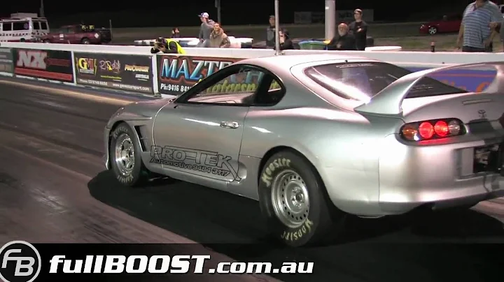 Toyota Supra runs 8.65 - Pro-Tek Automotive