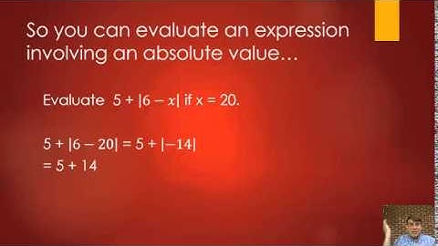 1.3 Absolute Value