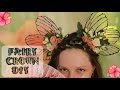 Fairy crown DIY 🧚🏻‍♀️ корона феи своими руками #diy #fairycore