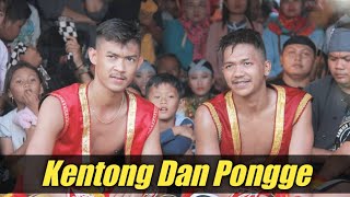 Kelucuan Kentong Suro Ganong Saat Bermain di desa Pongge