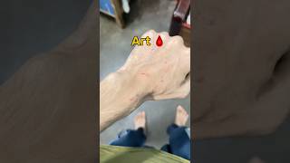 Art vs Artist 😹 #viral #youtubeshorts #shorts #shortsfeed #cat #persiancat #catlove #pets