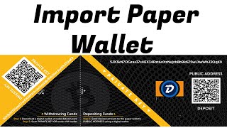 How Import Paper Wallet by Crypto Wallets Info