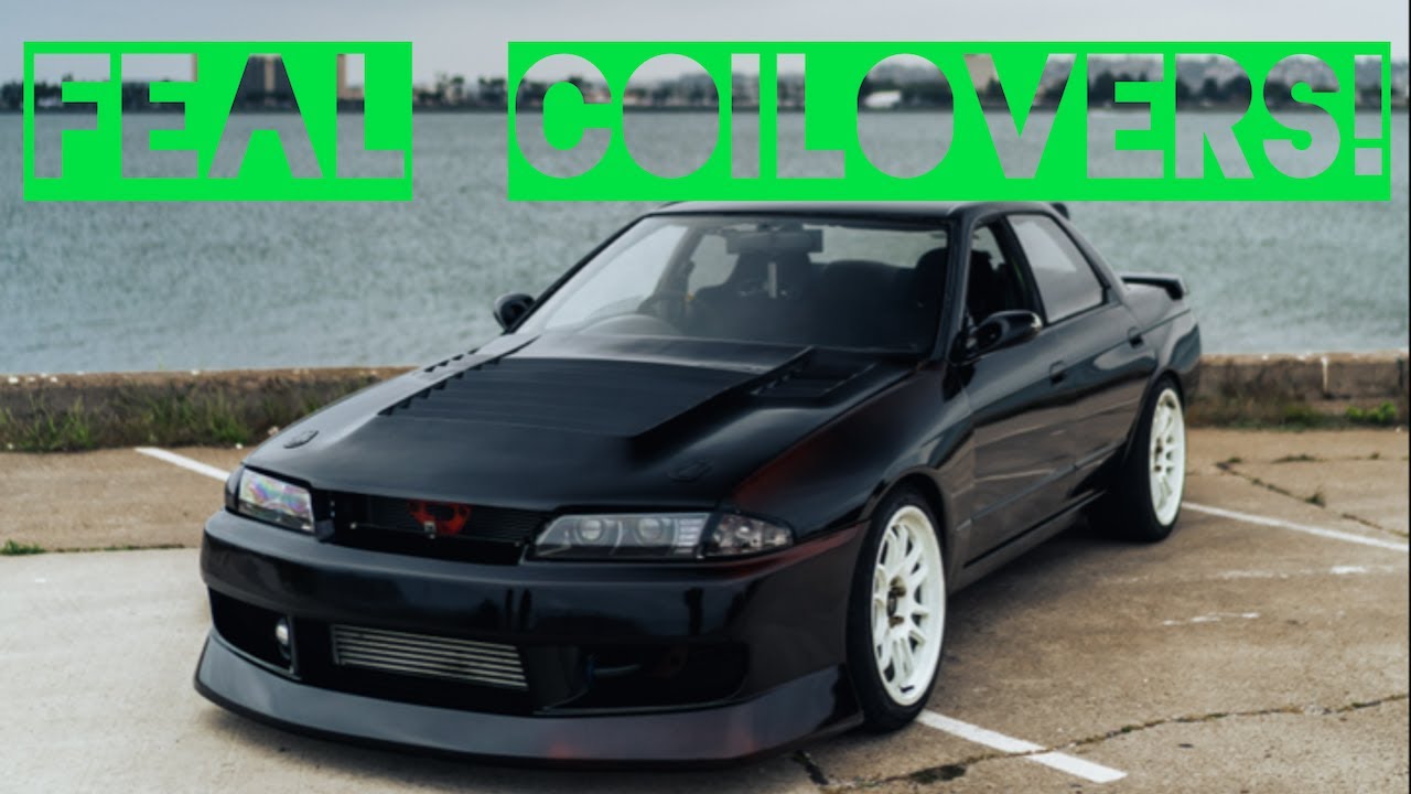 Feal 441 Coilovers installed on the R32 Skyline!!!!