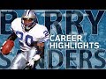 Barry Sanders UNREAL Career Highlights | NFL Legends Highlights