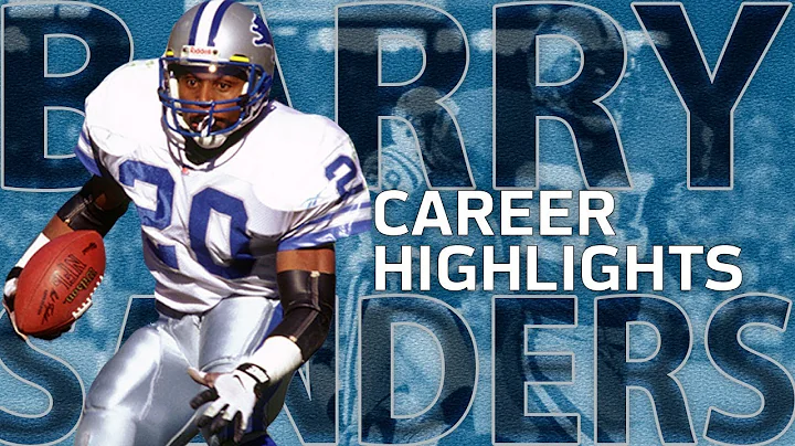 Barry Sanders UNREAL Career Highlights | NFL Legen...