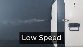 Steriflo Flow Hood - True HEPA fog visualization airflow demo