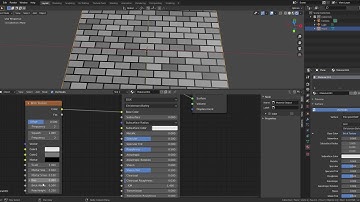 Blender Procedural Brick Texture