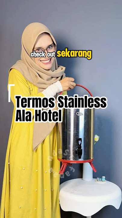 Hotel-style stainless steel thermos #thermos #stainlessthermos #youtubeshorts #shopeevidio #short...