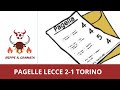 Analisi e pagelle del giorno dopo di Lecce Torino 2-1. BARONI DA 3