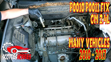 🛠️ OBD2 Codes P0010 and P0011 Fix | Chevy 2.4L Intake VVT Solenoid Replacement 🛠️