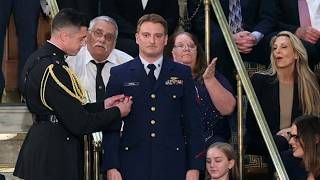 Coast Guard hero honored for rescuing 165 in Kerrville floods as Trump recalls July 4 disaster