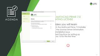 How to install Mathcad Prime 7.0 using a Floating License