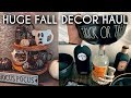 Huge Fall & Halloween Decor Haul + Giveaway