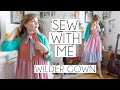 SEW WITH ME | Friday Pattern Company Colour Block Wilder Gown