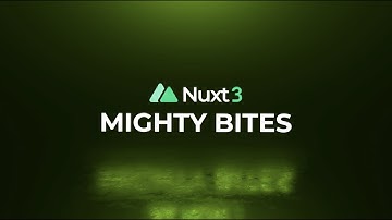 Refactor your Nuxt 3 Code with Composables by Lucie Haberer: Nuxt Nation 2022 Mighty Bites