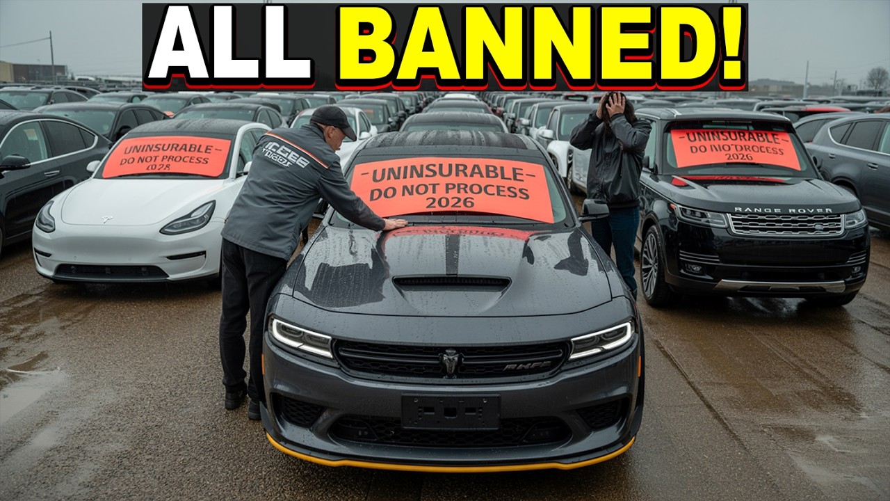 10 автомобилей, которые страховые компании не будут страховать в 2026 году (есть ли ваш автомобил...