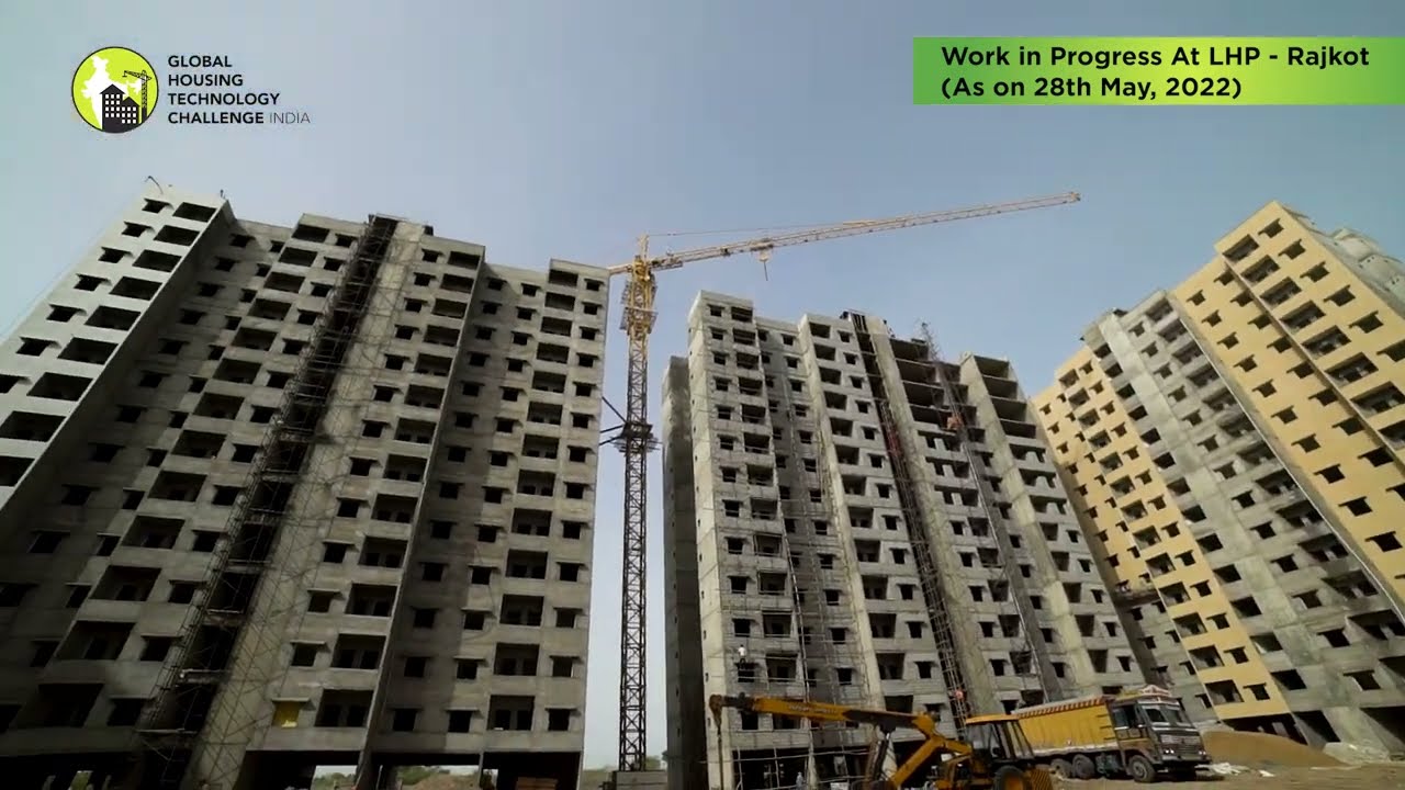Progress of Light House Project Rajkot (May 2022) YouTube
