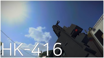 Mine-imator Reload Animation: HK-416