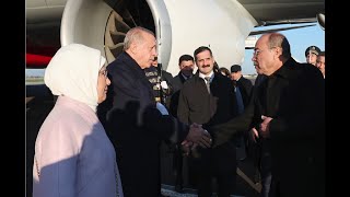 Başkan Recep Tayyip Erdoğan Özbekistanda
