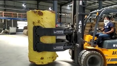 Forklift for Paper Handling Job