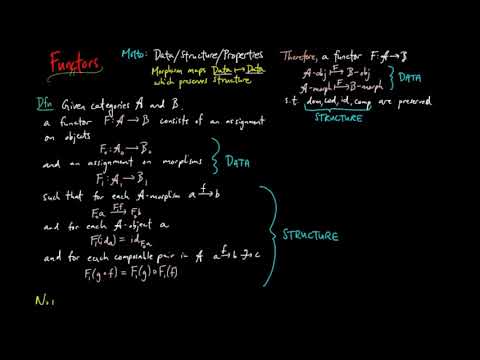 Video: Mengapa kami menggunakan functors?