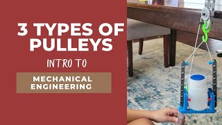 Noeo Science Physics 1 | Intro to Mechanical Engineering | 3 Types of Pulleys