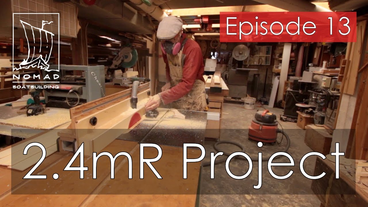 International 2.4mR Sailboat Project - Episode 13 - Making our planking stock