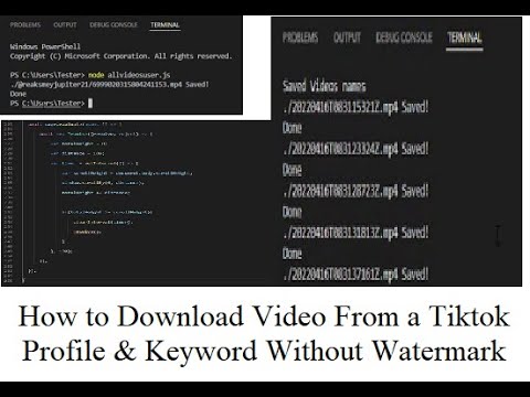 how-to-download-video-from-a-tiktok-profile-or-by-search-keyword-no-watermark-by-javascript-code