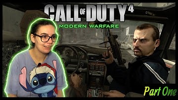First Time Playing COD! (or any shooter game...) | Call Of Duty 4: Modern Warfare - Part One