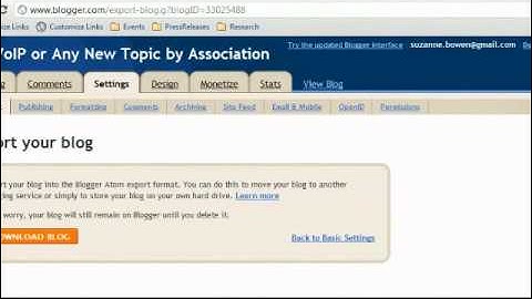 How to Import your Blogger Blog Posts to TelecomYou