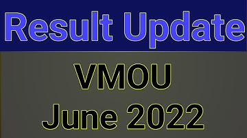 vmou result update || exam result june 2022 || regular and defaulter result | revaluation form start