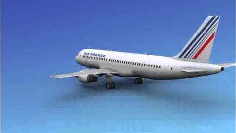 Dreamscape A320 Air France 3D model from CGTrader.com