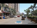 4k drive in mira road  northern suburb of greater mumbai