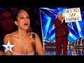 Will David be fooled by John's COMEDY MAGIC? | Unforgettable Audition | Britain's Got Talent