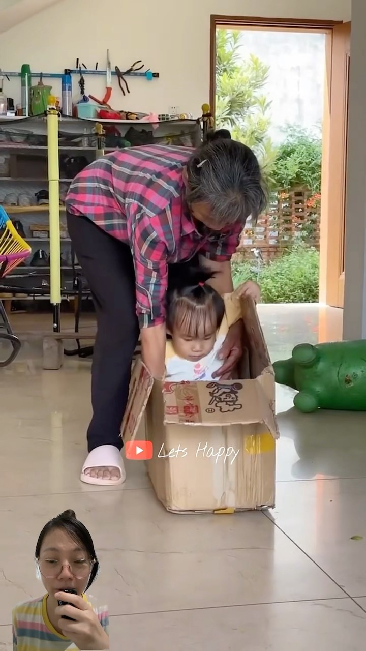 GAWAT ‼️ADEK DI PAKETIN NENEK, MAU DI BAWA KEMANA TUH ⁉️ #shorts