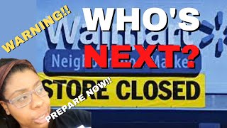 WALMART PLUS 36 STORES CLOSING....Food stamp shopping at Walmart