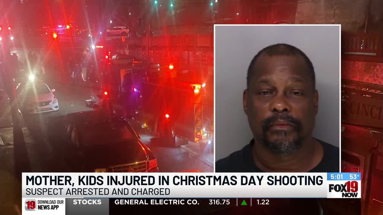 Mother, kids injured in Christmas Day shooting - YouTube